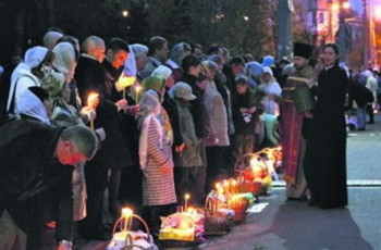 Крестный ход по-президентски