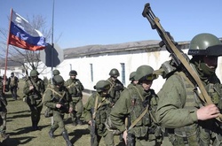 Російські військові в Криму