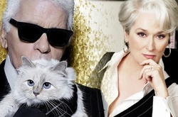  Мерил Стрип отказалась от услуг Карла Лагерфельда 