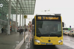 Як у Берліні тестують екологічні «зелені» автобуси