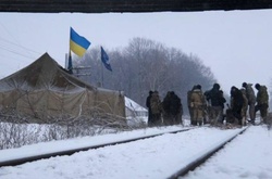 Блокада залізниці на Донбасі