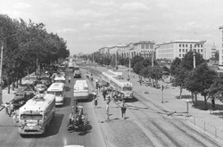 Шулявська транспортна розв'язка 60 років тому. Фотогалерея