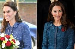 Хорошо забытое старое: Кейт Миддлтон носит одинаковые костюмы