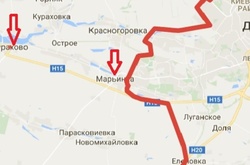 «Блокадники» встановили новий блокпост на трасі Курахово-Мар’їнка