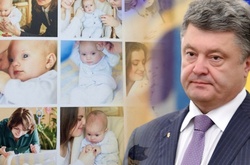 Опубликованы первые фото внуков президента Украины: подросший Петя и крошка Лиза