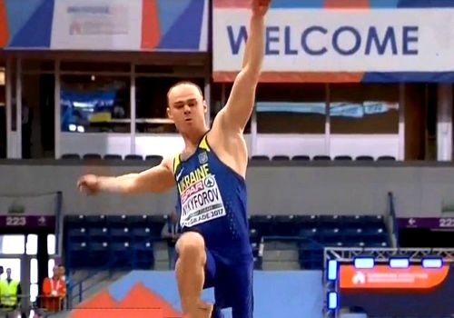 Никифоров виграв бронзову медаль чемпіонату Європи у приміщенні