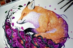 Акварельные животные: красочные картины, со скрытым смыслом