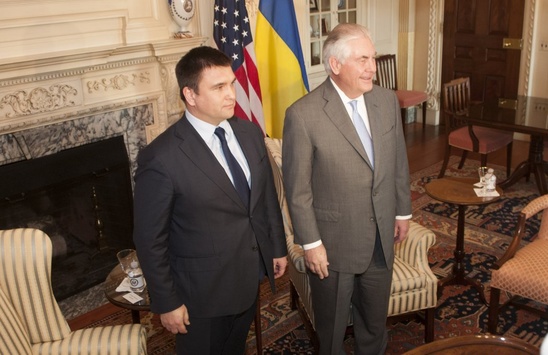 Клімкін зустрічається з держсекретарем США