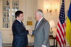 Павло Клімкін та Рекс Тіллерсон