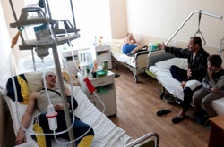 Постраждалі гірники в лікарні