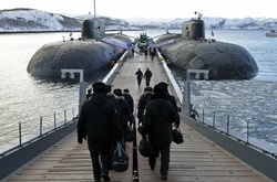 В Росії атомні субмарини провели навчальну дуель