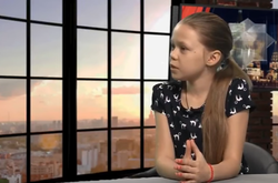 Дівчинка з Донбасу у прямому ефірі, пояснила відмінність українських дітей від російських