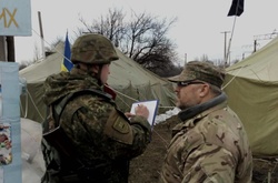 Редут блокувальників у Кривому Торці