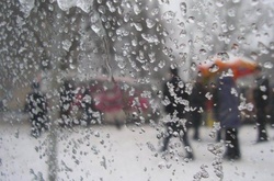 Вночі 17 березня у Києві очікується невеликий дощ з мокрим снігом