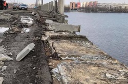 Філатов показав жахливі фото руйнування мосту в Дніпрі 
