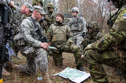 В Естонії військові НАТО відпрацьовують захист від Росії