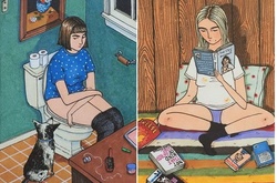 Когда никто не видит: откровенные рисунки о жизни девочек