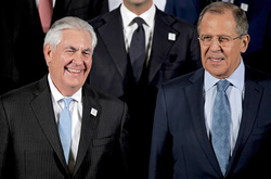 Рекс Тіллерсон та Сергій Лавров