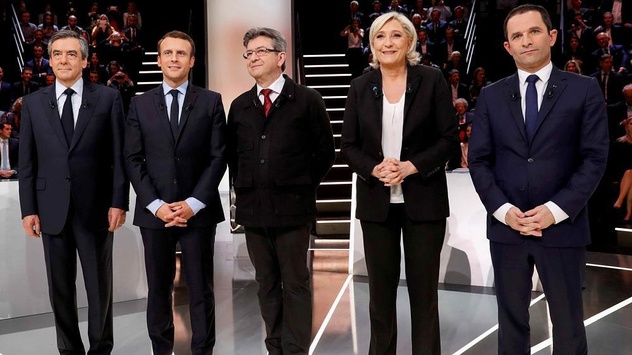 Теледебати у Франції: глядачам найбільше сподобався проєвропейський кандидат у президенти 