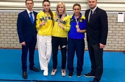 Три нагороди вибороли українки на престижному турнірі з карате