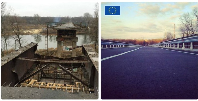 Міст у Сєверодонецьку переміг у конкурсі проектів ЄС за кордоном