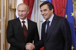 Володимир Путін та Франсуа Фійон