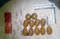 У Бахмуті затримали чоловіка, який віз на Харківщину гранати