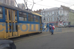 У центрі столиці зійшов з рейок швидкісний трамвай