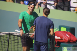 Долгополов та Федерер провели спільне тренування у США