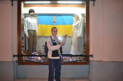 Аспірант МГУ, якого затримали в Москві за український прапор, пояснив свій вчинок