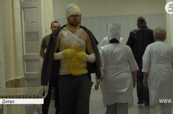 У Дніпро доставили чотирьох військових з опіками