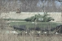  Російські танки у Ростові / скріншот 