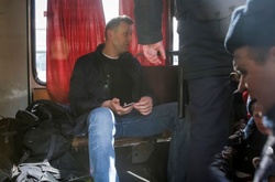 Затриманий Олексій Навальний