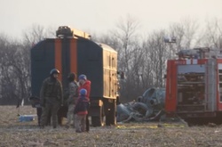 Падіння гелікоптера біля Краматорська: з’явилось відео з місця трагедії
