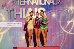 Українські грації здобули дві медалі у фіналах Гран-прі у Франції