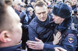 Московський суд лише на $350 оштрафував Навального за акції в Москві 