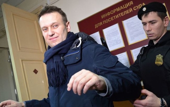 В Росії опозиціонера Навального арештували на 15 діб