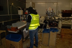 Прикордонники затримали під час виробництва сигарет дев'ятьох українців і п'ятьох громадян Польщі