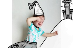 Любляча мама перетворює фото доньки на дотепні ілюстрації