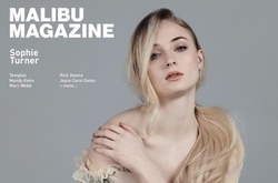 Звезда «Игры престолов» Софи Тернер снялась для журнала Malibu