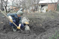 Очищення Балаклії від вибухонебезпечних предметів