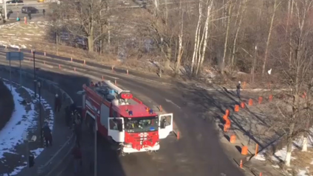 У московському Домодєдово пожежний автомобіль збив дев'ятьох людей 