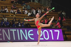 Юніорки України вибороли три медалі на гімнастичному турнірі в Мінську