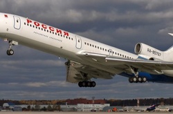 Літак російської авіакомпанії