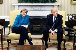 Меркель поговорила з Трампом про ситуацію на Донбасі