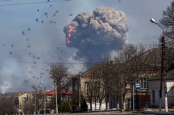 Для диверсії на арсеналі в Балаклії використовувалися безпілотники – слідство