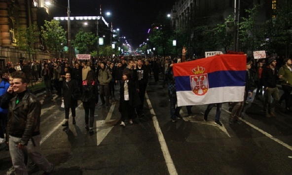 Заворушення у Сербії: протестувальники озвучили вимоги до Вучича