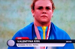 Важкоатлетка Кисіль виграла «срібло» чемпіонату Європи