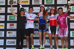 Українська велогонщиця Беломоїна більш ніж на хвилину випередила олімпійську чемпіонку