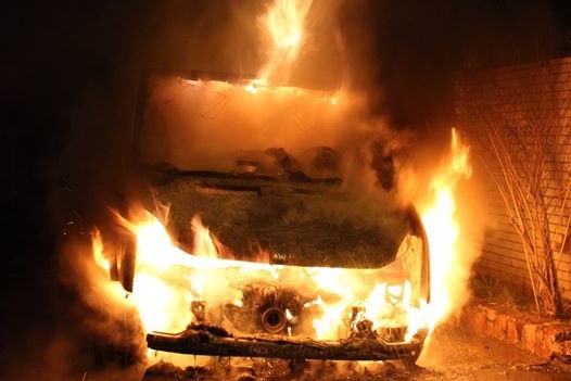 Активістці, яка боролась із забудовником під Києвом, спалили мікроавтобус